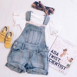 Levi’s Girl’s Overall Shorts